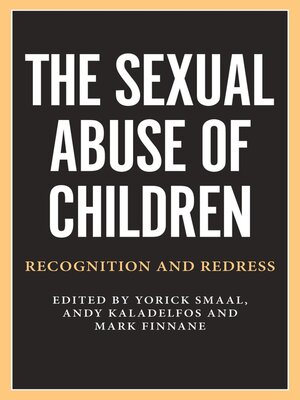 cover image of The Sexual Abuse of Children